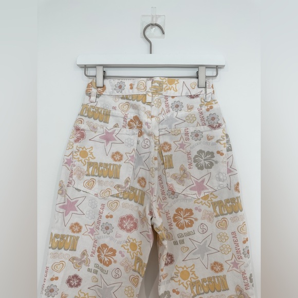 NWOT PacSun Mixed Pacific Sunwear Print Dad Jean in Size 24 - Picture 9 of 16